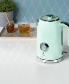 ESTIA ΒΡΑΣΤΗΡΑΣ RETRO EPOQUE ΑΝΟΞΕΙΔΩΤΟΣ 2200w 1.7lt MINT 06-19426 Ηλεκτρικές Μικροσυσκευές