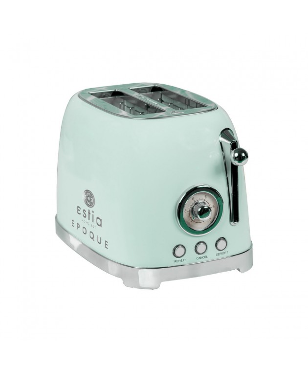ESTIA ΦΡΥΓΑΝΙΕΡΑ RETRO EPOQUE 2 ΘΕΣΕΩΝ 815w MINT Ηλεκτρικές Μικροσυσκευές
