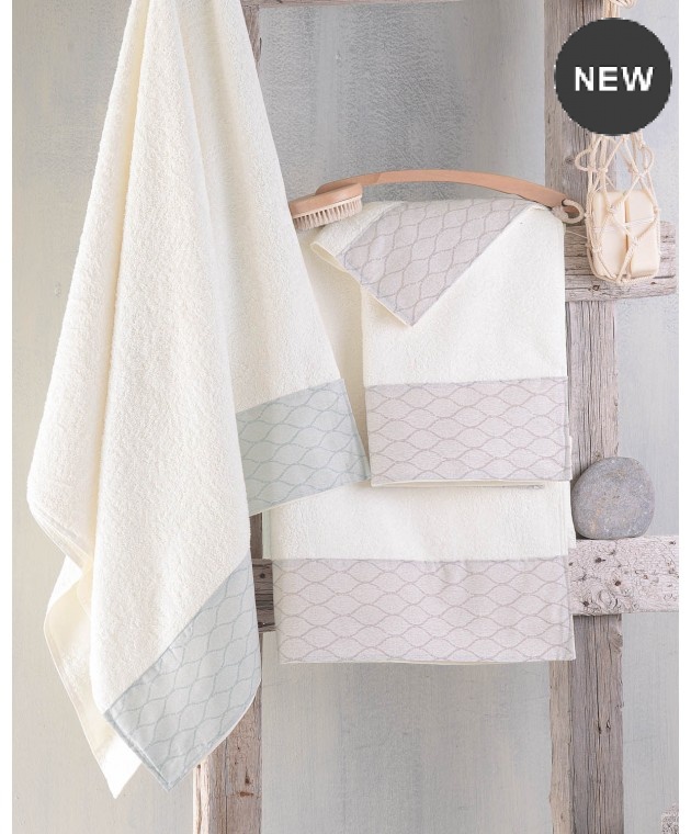 Σετ πετσέτες 3 τεμ. (ΣΕ ΚΟΥΤΙ) TAIRA VERAMAN, RYTHMOS HOME Σετ πετσέτες Mπάνιου