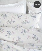 Σετ παπλωματοθήκη Υ/Δ (225Χ250) BOUQUET ECRU, RYTHMOS HOME Παπλωματοθήκες Υπέρδιπλες