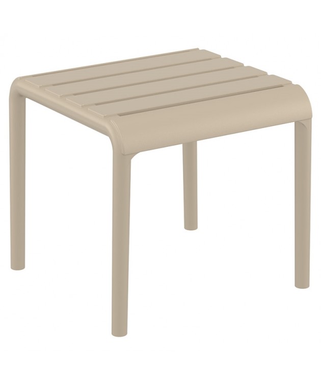 PARIS TAUPE ΤΡΑΠΕΖΙ 42X41X40εκ. ΠΟΛ/ΝΙΟΥ Rattan