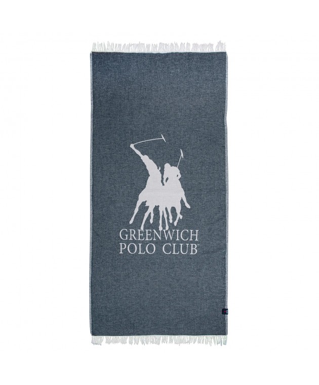 GREENWICH POLO CLUB ΠΕΤΣΕΤΑ ΘΑΛΑΣΣΗΣ 85Χ170 3907 ΙΒΟΥΑΡ, ΜΠΛΕ Πετσέτες Θαλάσσης Ενηλίκων