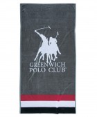 GREENWICH POLO CLUB ΠΕΤΣΕΤΑ ΘΑΛΑΣΣΗΣ 90Χ180 3867 ΓΚΡΙ, ΚΟΚΚΙΝΟ, ΛΕΥΚΟ Πετσέτες Θαλάσσης Ενηλίκων