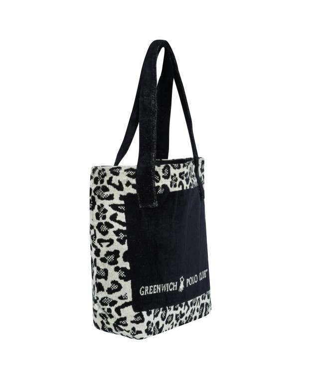 GREENWICH POLO CLUB ΤΣΑΝΤΑ ΘΑΛΑΣΣΗΣ 55Χ40 3861 ΜΑΥΡΟ, ΜΠΕΖ, ΣΠΑΓΓΙ Τσάντες Θαλάσσης