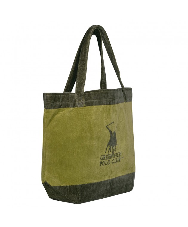 GREENWICH POLO CLUB ΤΣΑΝΤΑ ΘΑΛΑΣΣΗΣ 55Χ40 3859 ΛΑΔΙ, ΧΑΚΙ Τσάντες Θαλάσσης