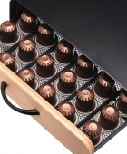 ESTIA ΘΗΚΗ ΓΙΑ ΚΑΨΟΥΛΕΣ ESPRESSO BAMBOO ESSENTIALS ΜΕΤΑΛΛΙΚΗ ΣΥΡΤΑΡΩΤΗ 60 ΘΕΣΕΩΝ ΜΑΥΡΗ Gadgets Κουζίνας