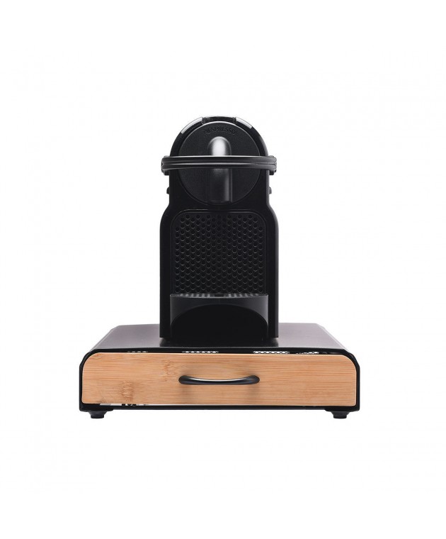 ESTIA ΘΗΚΗ ΓΙΑ ΚΑΨΟΥΛΕΣ ESPRESSO BAMBOO ESSENTIALS ΜΕΤΑΛΛΙΚΗ ΣΥΡΤΑΡΩΤΗ 60 ΘΕΣΕΩΝ ΜΑΥΡΗ Gadgets Κουζίνας
