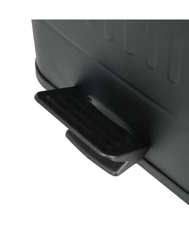 ESTIA ΚΑΔΟΣ ΑΠΟΡΡΙΜΑΤΩΝ SOFT CLOSE ANTIGUA 30lt MAT ΜΑΥΡΟ 