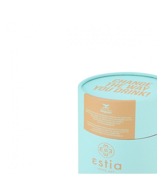 ESTIA ΘΕΡΜΟΣ COFFEE MUG SAVE THE AEGEAN 500ml BERMUDA GREEN Θερμός - Παγούρια
