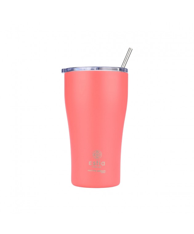 ESTIA ΘΕΡΜΟΣ COFFEE MUG SAVE THE AEGEAN 500ml FUSION CORAL Θερμός - Παγούρια