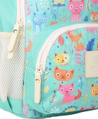 ESTIA ΤΣΑΝΤΑ ΠΛΑΤΗΣ ΠΑΙΔΙΚΗ 10lt FELINE FOLIAGE Σακίδια Παιδικά