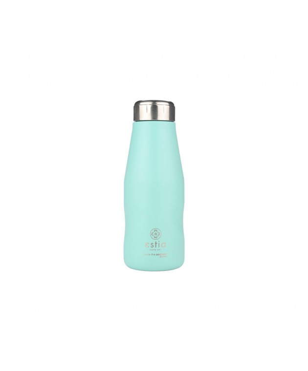 ESTIA ΘΕΡΜΟΣ TRAVEL FLASK SAVE THE AEGEAN 350ml BERMUDA GREEN Θερμός - Παγούρια