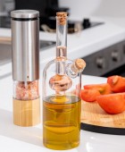 ESTIA ΜΠΟΥΚΑΛΙ ΓΙΑ ΛΑΔΙ & ΞΥΔΙ ΓΥΑΛΙΝΟ 350ml 2 ΣΕ 1 Αλατοπίπερα - Λαδόξυδα