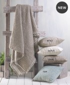 Ριχτάρι τριθέσιου (180Χ280) KOBER ΓΚΡΙ, RYTHMOS HOME Τριθέσιου