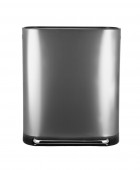 ESTIA ΚΑΔΟΣ ΑΠΟΡΡΙΜΑΤΩΝ DUOPRIME SOFT CLOSE 60lt ΜΕ ΔΥΟ ΔΟΧΕΙΑ 30&30lt INOX Κάδοι Απορριμάτων