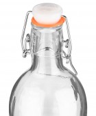 ΜΠΟΥΚΑΛΙ ΓΥΑΛΙΝΟ  1100ml ΜΕ ΜΕΤΑΛΛΙΚΟ ΚΛΙΠ 01-21832 Μπουκάλια Νερού