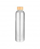ESTIA ΜΠΟΥΚΑΛΙ ΓΥΑΛΙΝΟ 1000ml ΜΕ ΚΑΠΑΚΙ BAMBOO 01-21856 Μπουκάλια Νερού