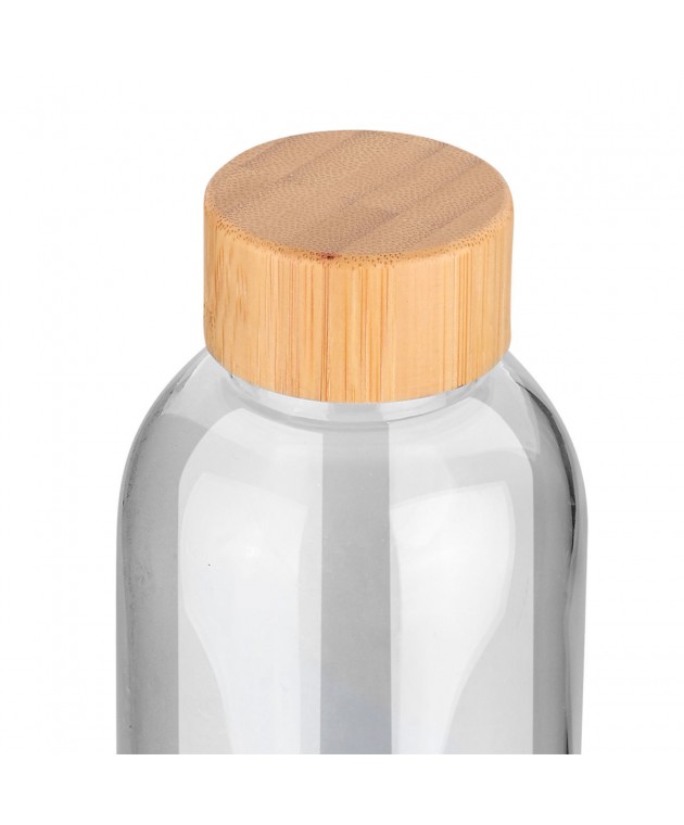 ESTIA ΜΠΟΥΚΑΛΙ ΓΥΑΛΙΝΟ 1000ml ΜΕ ΚΑΠΑΚΙ BAMBOO 01-21856 Μπουκάλια Νερού