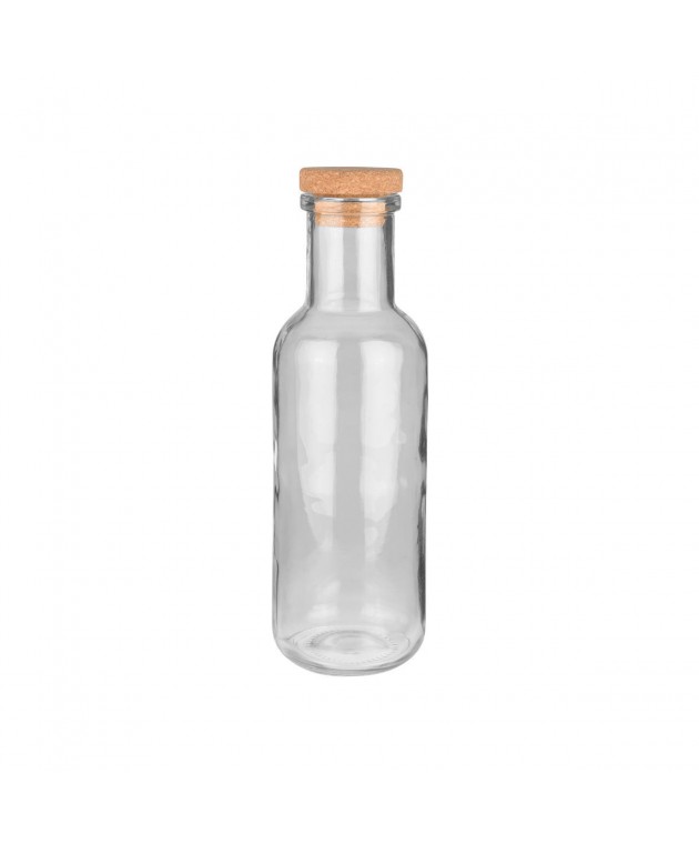 ESTIA ΜΠΟΥΚΑΛΙ ΓΥΑΛΙΝΟ 1000ml ΜΕ ΚΑΠΑΚΙ ΦΕΛΛΟΥ ΓΚΡΙ 01-21863 Μπουκάλια Νερού