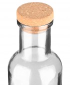 ESTIA ΜΠΟΥΚΑΛΙ ΓΥΑΛΙΝΟ 1000ml ΜΕ ΚΑΠΑΚΙ ΦΕΛΛΟΥ ΔΙΑΦΑΝΟ Μπουκάλια Νερού