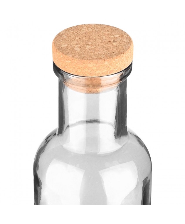 ESTIA ΜΠΟΥΚΑΛΙ ΓΥΑΛΙΝΟ 1000ml ΜΕ ΚΑΠΑΚΙ ΦΕΛΛΟΥ ΔΙΑΦΑΝΟ Μπουκάλια Νερού