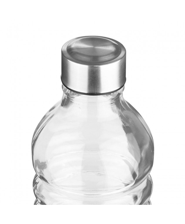 ESTIA ΜΠΟΥΚΑΛΙ ΓΥΑΛΙΝΟ 1250ml ΜΕ ΜΕΤΑΛΛΙΚΟ ΚΑΠΑΚΙ 01-21900 Μπουκάλια Νερού