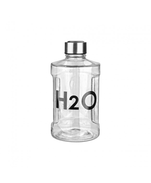 ESTIA ΜΠΟΥΚΑΛΙ ΓΥΑΛΙΝΟ 900ml ΜΕ ΜΕΤΑΛΛΙΚΟ ΚΑΠΑΚΙ Μπουκάλια Νερού