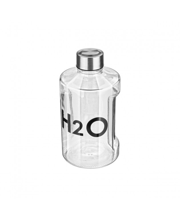 ESTIA ΜΠΟΥΚΑΛΙ ΓΥΑΛΙΝΟ 900ml ΜΕ ΜΕΤΑΛΛΙΚΟ ΚΑΠΑΚΙ Μπουκάλια Νερού