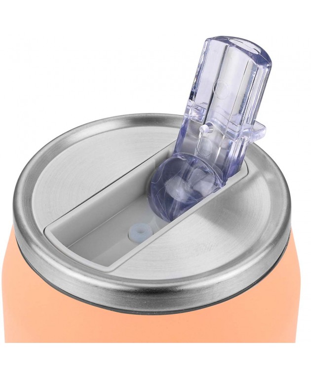 ESTIA ΘΕΡΜΟΣ TRAVEL CUP SAVE THE AEGEAN 500ml PEACH FUZZ ΘΕΡΜΟΣ-ΠΑΓΟΥΡΙΑ