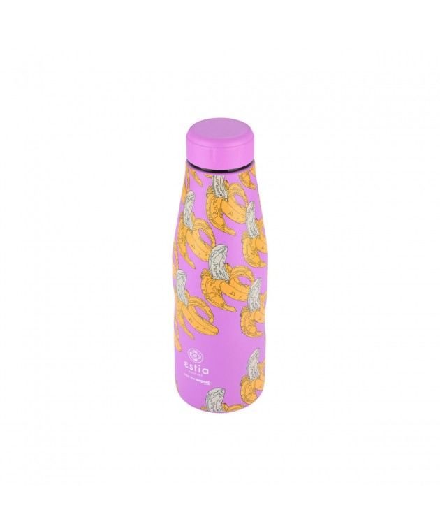 ESTIA ΘΕΡΜΟΣ TRAVEL FLASK SAVE THE AEGEAN 500ml BANANA SWIRL ΘΕΡΜΟΣ-ΠΑΓΟΥΡΙΑ