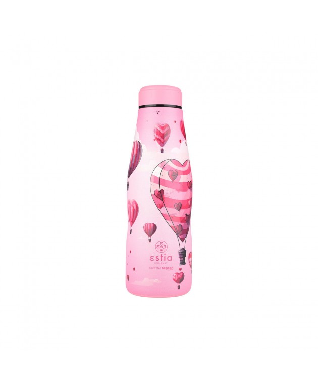 ESTIA ΘΕΡΜΟΣ TRAVEL FLASK SAVE THE AEGEAN 500ml LOVE ASCEND ΘΕΡΜΟΣ-ΠΑΓΟΥΡΙΑ