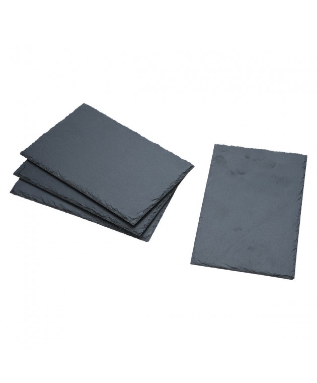 ESTIA ΠΛΑΤΩ ΣΕΡΒΙΡΙΣΜΑΤΟΣ ΣΧΙΣΤΟΛΙΘΟΥ 22x14cm ΣΕΤ 4 ΤΕΜ. Πλατώ