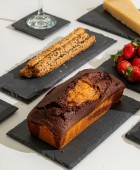 ESTIA ΠΛΑΤΩ ΣΕΡΒΙΡΙΣΜΑΤΟΣ ΣΧΙΣΤΟΛΙΘΟΥ 22x14cm ΣΕΤ 4 ΤΕΜ. Πλατώ