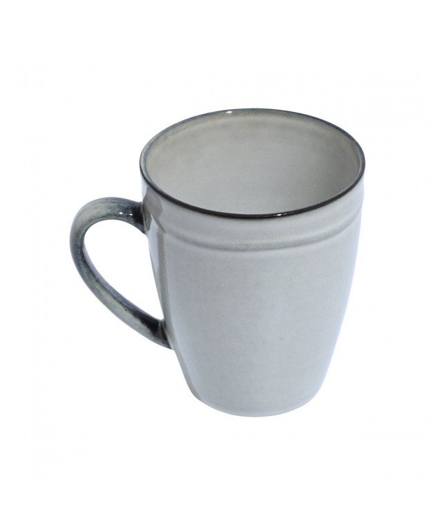 ESTIA ΚΟΥΠΑ ΚΑΦΕ DELINE STONEWARE 480ml DOVE 07-24468 Κούπες