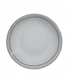 ESTIA ΠΙΑΤΟ ΒΑΘΥ DELINE STONEWARE 23cm DOVE 07-24505 Πιάτα Βαθιά