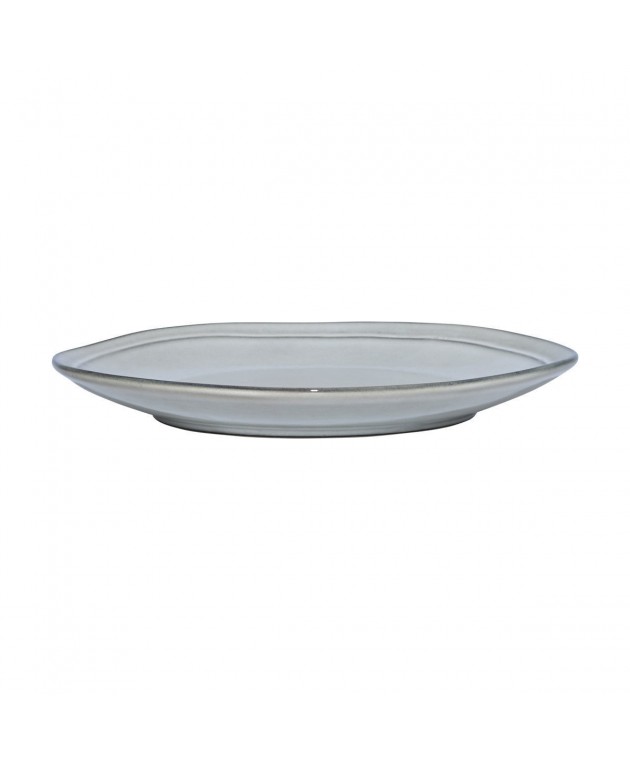 ESTIA ΠΙΑΤΟ ΡΗΧΟ DELINE STONEWARE 27cm DOVE Πιάτα Ρηχά