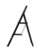 ESTIA ΣΚΑΛΟΣΚΑΜΠΟ NEO BLACK ΜΕ 2 ΣΚΑΛΙΑ 46x55x81cm 04-14704 Σκάλες/Σκαμπό