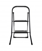 ESTIA ΣΚΑΛΟΣΚΑΜΠΟ NEO BLACK ΜΕ 2 ΣΚΑΛΙΑ 46x55x81cm 04-14704 Σκάλες/Σκαμπό