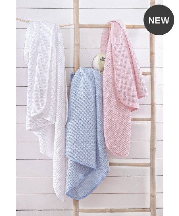 Κουβέρτα πικέ αγκαλιάς (80Χ90) SWEETY PINK, RYTHMOS HOME Πικέ Κουβέρτες