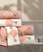 DAS HOME ΣΕΤ ΠΕΤΣΕΤΕΣ 3ΤΕΜΑΧΙΩΝ DAILY 0730 ΕΚΡΟΥ Σετ πετσέτες Mπάνιου