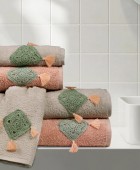 DAS HOME ΣΕΤ ΠΕΤΣΕΤΕΣ 3ΤΕΜΑΧΙΩΝ DAILY 0732 ΣΠΑΓΓΙ Σετ πετσέτες Mπάνιου