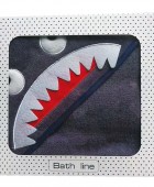 DAS BABY ΚΑΠΑ SMILE EMBROIDERY 4885 ΜΠΛΕ 80Χ80 Βρεφικές Κάπες
