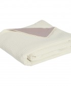 DAS BABY ΚΟΥΒΕΡΤΑ 80X110 RELAX 4881 ΙΒΟΥΑΡ, ΣΠΑΓΓΙ Πικέ Κουβέρτες