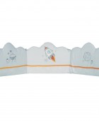 DAS BABY ΠΑΝΤΑ ΚΟΥΝΙΑΣ FUN DIGITAL PRINT 4877 ΓΚΡΙ, ΚΙΤΡΙΝΟ, ΜΠΛΕ 45Χ195 Βρεφικές Πάντες Κούνιας