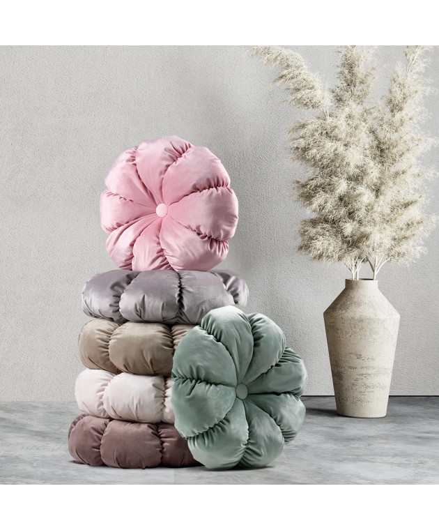 DAS HOME ΔΙΑΚΟΣΜΗΤΙΚΟ ΜΑΞΙΛΑΡΙ Φ.45 0263 ΓΚΡΙ Με γέμιση