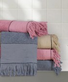 DAS HOME ΣΕΤ ΠΕΤΣΕΤΕΣ 3ΤΕΜΑΧΙΑ DAILY 0698 ΡΑΦ Σετ πετσέτες Mπάνιου