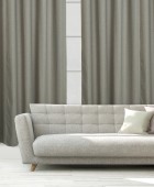 DAS HOME ΚΟΥΡΤΙΝΑ ΜΕ ΚΡΙΚΟΥΣ 140Χ270 2259 ΓΚΡΙ Κουρτίνες Σαλονιού