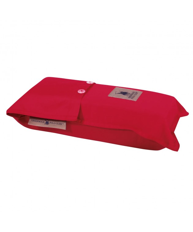 GREENWICH POLO CLUB ΣΕΝΤΟΝΙ ΜΕ ΛΑΣΤΙΧΟ KING RED 2260 ΚΟΚΚΙΝΟ 180Χ200+35 King Size