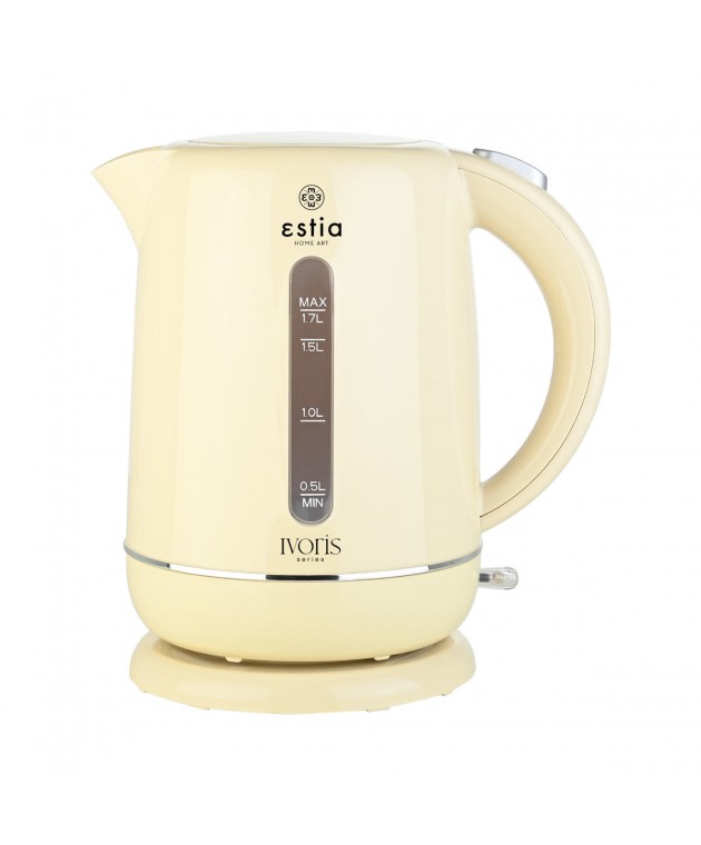 ESTIA ΒΡΑΣΤΗΡΑΣ IVORIS ΠΛΑΣΤΙΚΟΣ 2200W 1.7lt ΗΛΕΚΤΡΙΚΕΣ ΜΙΚΡΟΣΥΣΚΕΥΕΣ