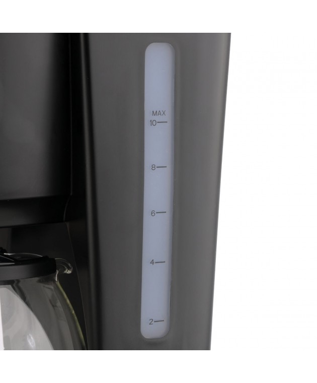 ESTIA ΚΑΦΕΤΙΕΡΑ ΦΙΛΤΡΟΥ INTENSE DARK ΠΛΑΣΤΙΚΗ 1000w ΜΕ ΓΥΑΛΙΝΗ ΚΑΝΑΤΑ 1.25lt ΜΑΤ 06-24611  ΗΛΕΚΤΡΙΚΕΣ ΜΙΚΡΟΣΥΣΚΕΥΕΣ